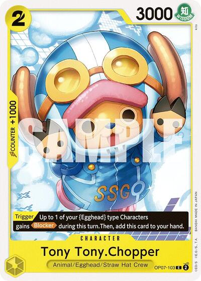 Tony Tony.Chopper (103) (500 Years in the Future) Near Mint - Nick Nack's Full Frontal Attack