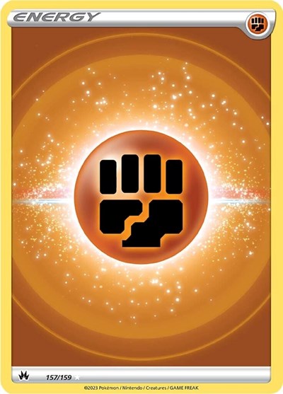 Fighting Energy (Texture Full Art) (Crown Zenith) Near Mint Holofoil