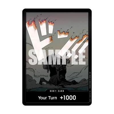 DON!! Card (Double Pack Set Vol. 11) (Luffy and Ace) (The Time of Battle) Near Mint Foil