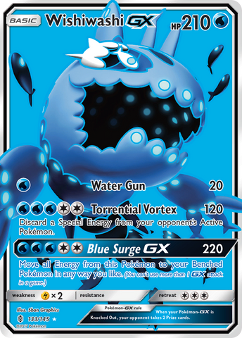 Wishiwashi GX (133/145) [Soleil et Lune : Gardiens Rising] 