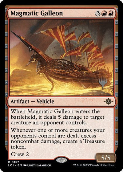 Magmatic Galleon (Promo Pack: The Lost Caverns of Ixalan) Near Mint
