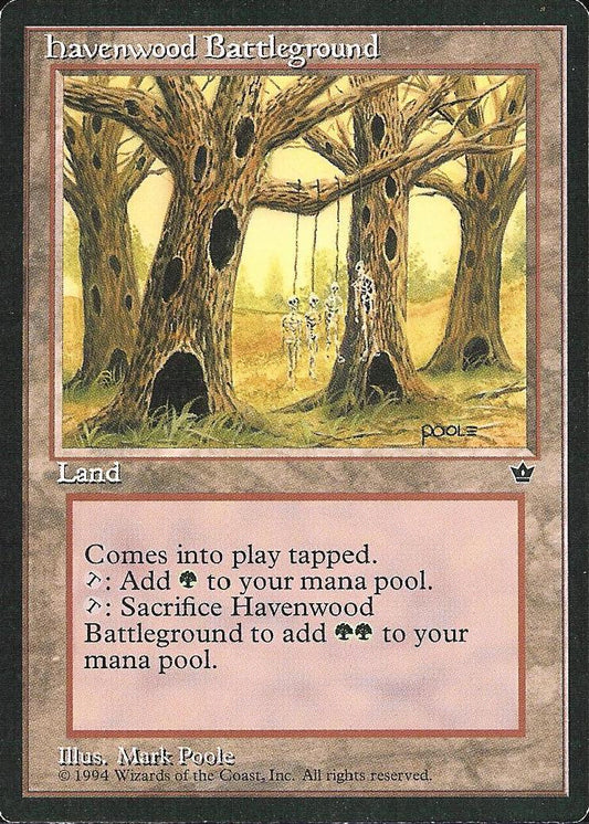 Havenwood Battleground (Fallen Empires) Heavy Play