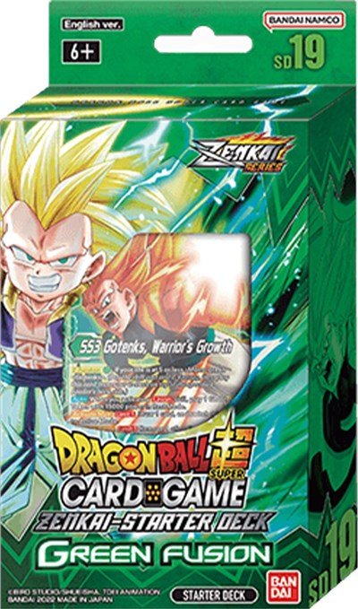 Starter Deck 19: Green Fusion (Dawn of the Z - Legends) New - Nick Nack's Full Frontal Attack