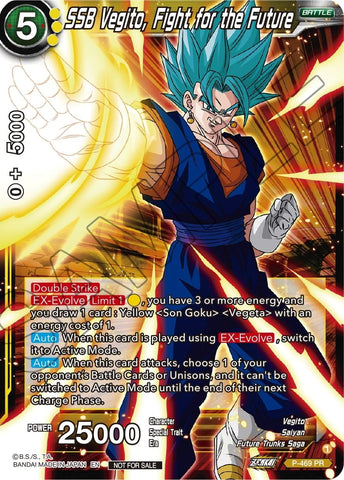 SSB Vegito, Fight for the Future (Z03 Dash Pack) (P-469) [Promotion Cards]