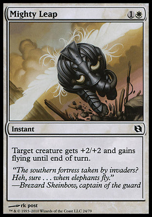 Mighty Leap (Duel Decks: Elspeth vs Tezzeret) Near Mint