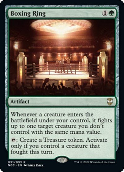 Boxing Ring (Commander: Streets of New Capenna) Near Mint - Nick Nack's Full Frontal Attack