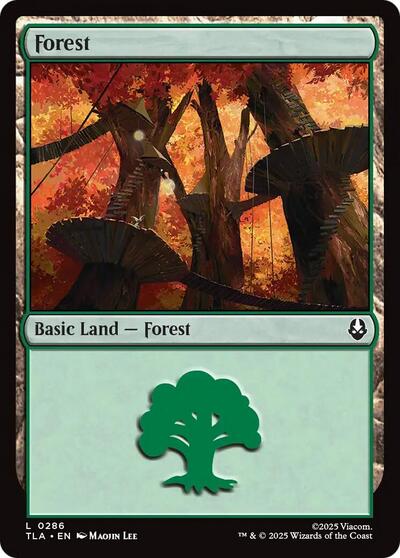 Forest (0286) (Avatar: The Last Airbender) Near Mint - Nick Nack's Full Frontal Attack