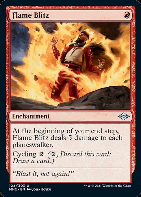 Flame Blitz (Modern Horizons 2) Near Mint