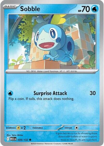 Sobble (ME01: Mega Evolution) Near Mint - Nick Nack's Full Frontal Attack
