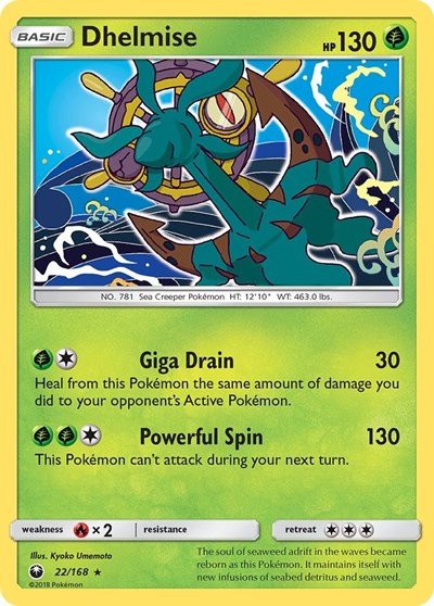 Dhelmise (SM - Celestial Storm) Near Mint - Nick Nack's Full Frontal Attack
