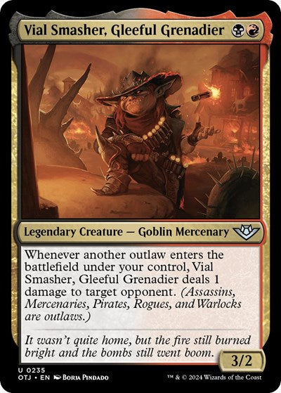 Vial Smasher, Gleeful Grenadier (Outlaws of Thunder Junction) Near Mint
