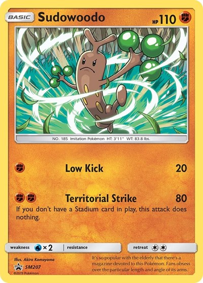 Sudowoodo - SM207 (SM Promos) Near Mint Holofoil