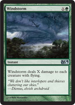 Windstorm (Magic 2014 Core Set) Near Mint - Nick Nack's Full Frontal Attack