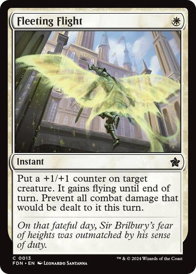 Fleeting Flight (Foundations) Near Mint