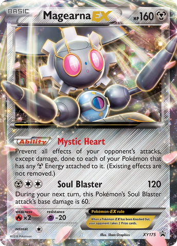 Magearna EX (XY175) [XY: Black Star promociones] 