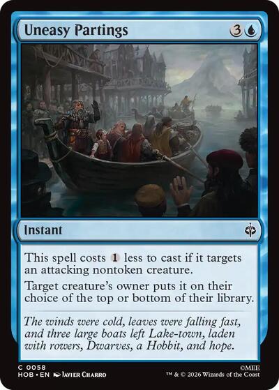 Uneasy Partings (The Hobbit) Near Mint