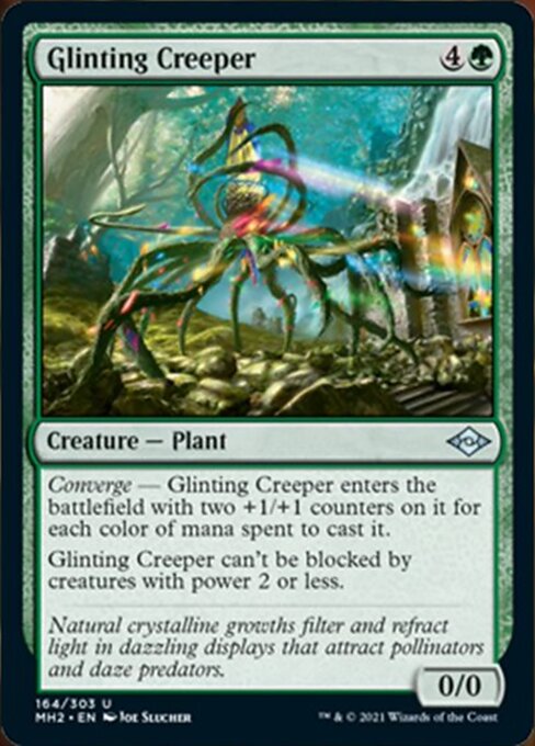 Glinting Creeper (Modern Horizons 2) Near Mint