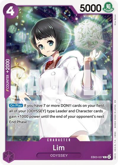Lim (Extra Booster: One Piece Heroines Edition) Near Mint Foil - Nick Nack's Full Frontal Attack