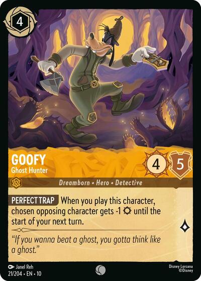 Goofy - Ghost Hunter (Whispers in the Well) Near Mint - Nick Nack's Full Frontal Attack