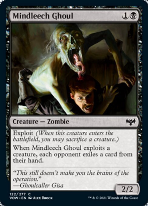 Mindleech Ghoul (Innistrad: Crimson Vow) Near Mint - Nick Nack's Full Frontal Attack