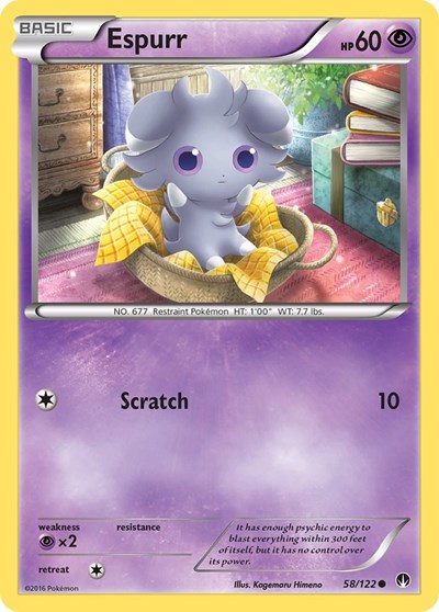 Espurr (XY - BREAKpoint) Light Play