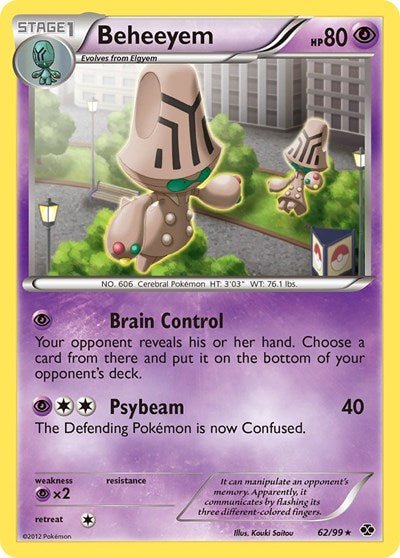 Beheeyem (Next Destinies) Near Mint Reverse Holofoil - Nick Nack's Full Frontal Attack