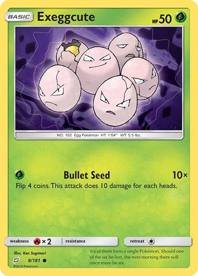 Exeggcute (SM - Team Up) Near Mint
