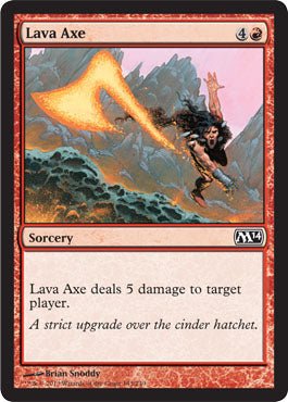 Lava Axe (Magic 2014 Core Set) Near Mint - Nick Nack's Full Frontal Attack