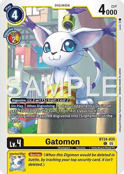 Gatomon (Time Stranger) Near Mint - Nick Nack's Full Frontal Attack