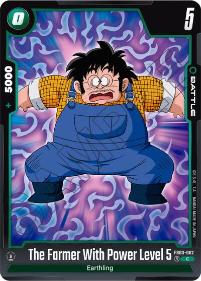 The Farmer With Power Level 5 (Raging Roar) Near Mint