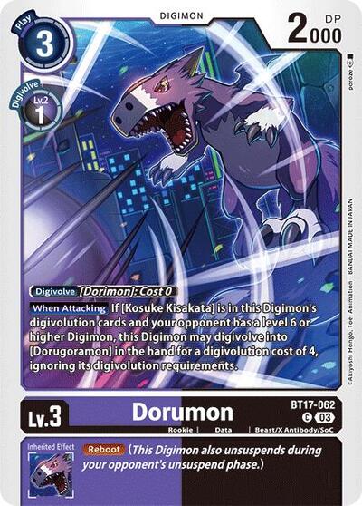 Dorumon (Secret Crisis) Near Mint