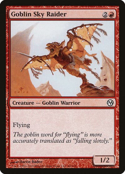 Goblin Sky Raider (Duels of the Planeswalkers) Near Mint