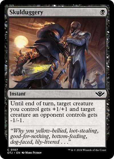 Skulduggery (Outlaws of Thunder Junction) Near Mint