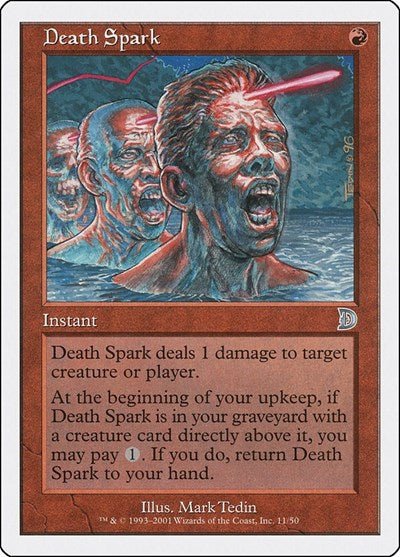 Death Spark (Promos: Deckmasters Garfield vs Finkel) Near Mint - Nick Nack's Full Frontal Attack