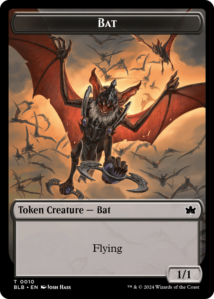 Bat Token [Bloomburrow Tokens]