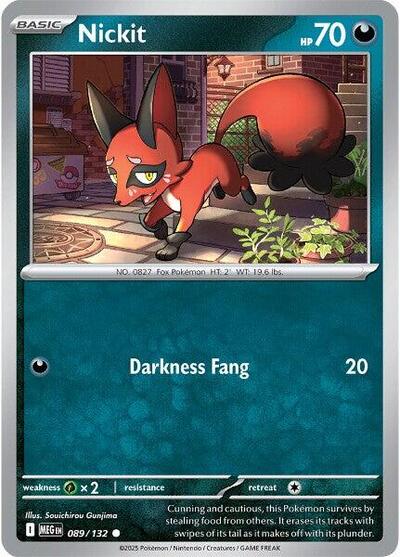 Nickit (ME01: Mega Evolution) Near Mint