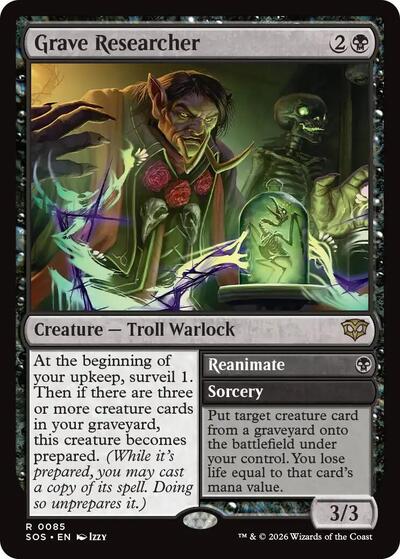 Grave Researcher (Secrets of Strixhaven) Near Mint