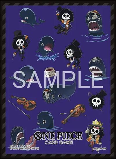 One Piece Card Game Official Sleeves Brook and Laboon (70-Pack) - Nick Nack's Full Frontal Attack