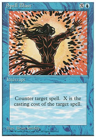 Spell Blast (4th Edition) Light Play - Nick Nack's Full Frontal Attack