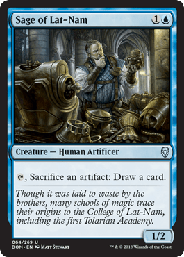 Sage of Lat - Nam (Dominaria) Near Mint - Nick Nack's Full Frontal Attack