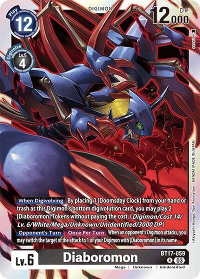 Diaboromon (Secret Crisis) Near Mint Foil