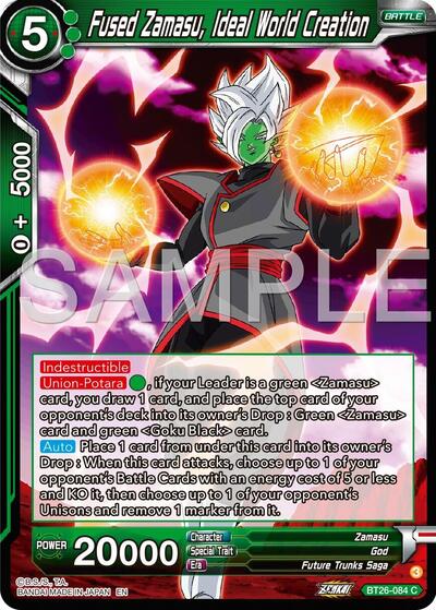 Fused Zamasu, Ideal World Creation (Ultimate Advent) Near Mint