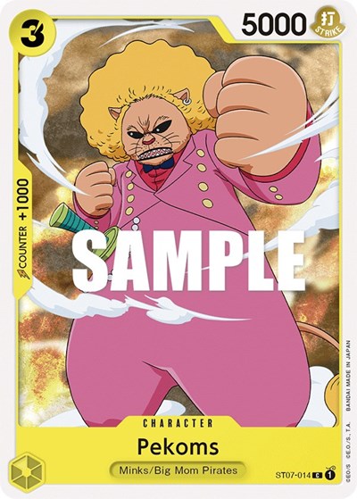 Pekoms (Starter Deck 7: Big Mom Pirates) Near Mint