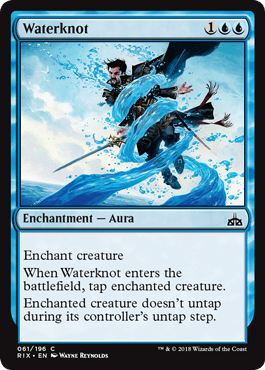 Waterknot (Rivals of Ixalan) Near Mint - Nick Nack's Full Frontal Attack