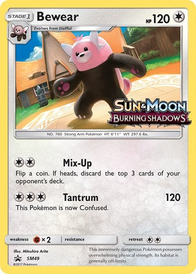 Bewear - SM49 (Prerelease) (SM Promos) Near Mint Holofoil