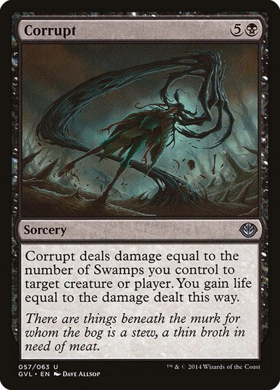 Corrupt (GVL) (Duel Decks: Anthology) Near Mint