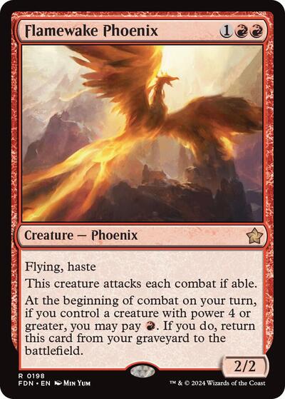 Flamewake Phoenix (Foundations) Near Mint