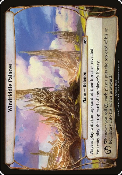 Windriddle Palaces (Planechase Anthology) (Oversize Cards) Near Mint