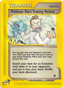 Professor Elm's Training Method (Expedition) Heavy Play