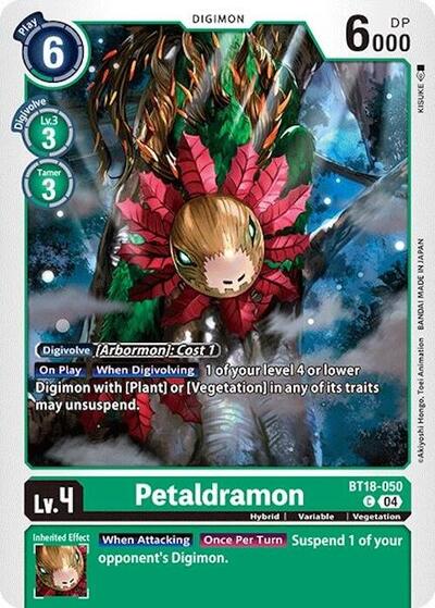Petaldramon (Release Special Booster 2.0) Heavy Play